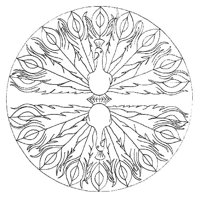 Mandalas Animaux 13